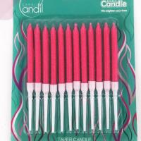 شمع مدادی صورتی