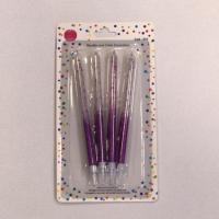 شمع سفيد بنفش كد 514