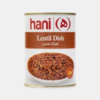 خوراک عدسی تین پلیت