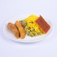 باقالی پلو با گوشت