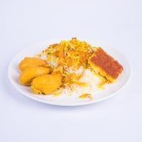 شیرین پلو با مرغ