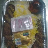 چلو کباب کوبیده معمولی