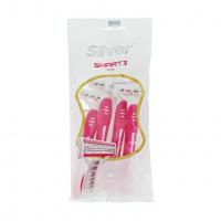 خودتراش 3 لبه اسمارت 3 لیدی سیلور 4 عدد