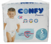 پوشک بچه پریمیوم سایز 5 ایکس لارج کانفی