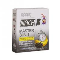 کاندوم 3 در 1 مستر کدکس بسته 3 عددی