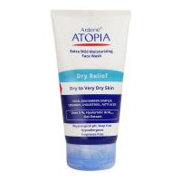 شوینده صورت مرطوب کننده اوره 5% اتوپیا مدل Dry Relief آردن 150 گرم