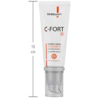 کرم ویتامین سی پوست چرب سی فورت درمالیفت 