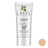 لوسل ضد آفتاب رنگی و آبرسان SPF 50 رنگ لایت پوست معمولی و خشک 