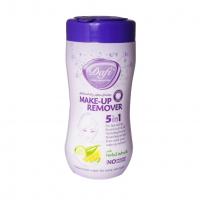 دستمال مرطوب پاک کننده آرایش دافی مدل 5in1 بسته 70 عددی