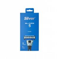 خود تراش مردانه 5 تیغ سیلور مدل Blaze 5