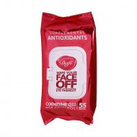 دستمال مرطوب پاک کننده آرایش آنتی اکسیدان دافی ۵۵ عدد