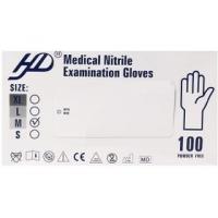دستکش نیتریل اچ دی سایز مدیوم بسته 100عددی