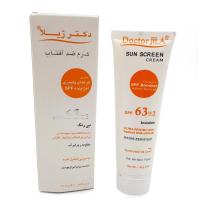 کرم ضد آفتاب فاقد چربی SPF۶۳ دکتر ژیلا مناسب انواع پوست بدون رنگ