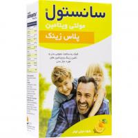 شربت مولتی سانستول پلاس زینک 155 میلی لیتر