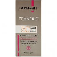 فلوئید ضد آفتاب روشن کننده ترنکسید SPF50 انواع پوست درمالیفت