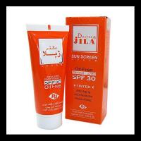 کرم ضد آفتاب SPF30 فاقد چربی رنگی دکتر ژیلا 65 گرم