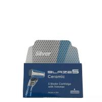 تیغ یدک 5 لبه مردانه بلیز 5 سیلور 4 عددی