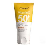 ضد آفتاب حاوی ویتامین C با +SPF50 بژ روشن ویتالیر