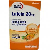 کپسول لوتئین یوروویتال 20 میلی گرم 60 عددی