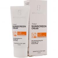 ضدآفتاب Spf 50 بیزانس مناسب پوست خشک نچرال بژ حجم 40 میل