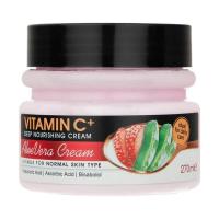 کرم آبرسان ویتامین C حاوی عصاره آلوئه ورا دافی 270 میل