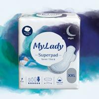 نوار بهداشتی مای لیدی Superpad silky سایز XXL بسته ۷ عددی