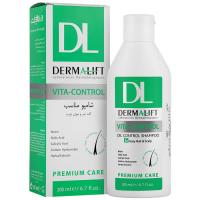 شامپو کف سر و موی چرب ویتا کنترل درمالیفت 200 میلی لیتر