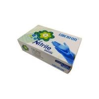 دستکش نیتریل آبی لیبرتون سایز لارج