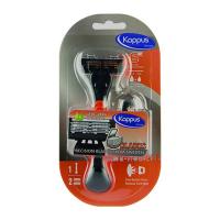 خود تراش شش لبه صابون دار همراه یدک کاپوس 1عددی