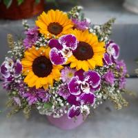 سبد گل تابان