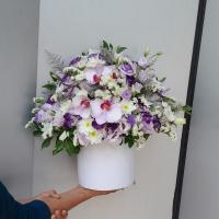 باکس گل بنفش