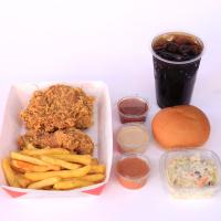 مرغ سوخاری دو تکه اسپایسی