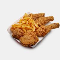 مرغ سوخاری چهار تکه اسپایسی