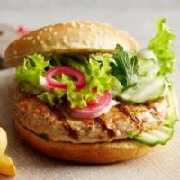 گریل چیکن برگر