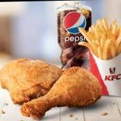 مرغ سوخاری دو تکه نرمال