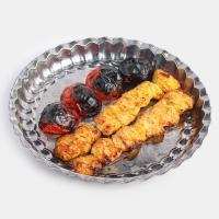 خوراک جوجه کباب دو سیخ
