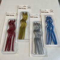 شمع متالیک پیچی یک بسته