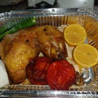 خوراک مرغ سرخ شده کلاسیک