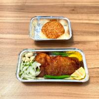 چلو ماهی قزل آلا  رنگین کمان سرخ شده ویژه 