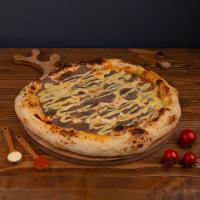 پیتزا سیر و استیک ناپولیتن ( 32 سانتی متری)