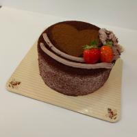 کیک پودری شکلاتی