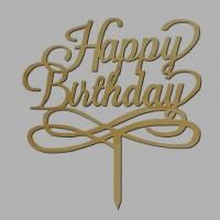تاپر شمعی تولدت مبارک (انگلیسی)