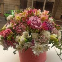  سبد گل بهاره متوسط کد 143