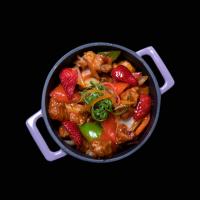 مرغ ترش و شیرین