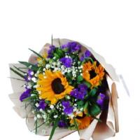 دسته گل آفتاب گردان مدل آوا