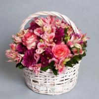 سبد گل مدل نهال