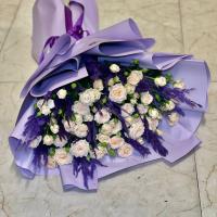 دسته گل رز مینیاتوری مدل روشا