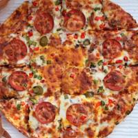 پیتزا اژدها پپرونی آمریکایی