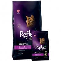 غذای خشک گربه رفلکس پلاس مدل گورمت - پت شاپ مرغ سحر