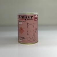 کنسرو گربه گوشت قرمز شایر  400گرم